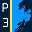 Persona 3 Protagonist Theme Blue Accent  screen for extension Chrome web store in OffiDocs Chromium