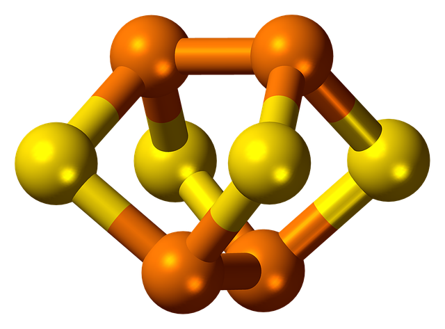 Free download Phosphorus Sulfide Molecule -  free illustration to be edited with GIMP free online image editor