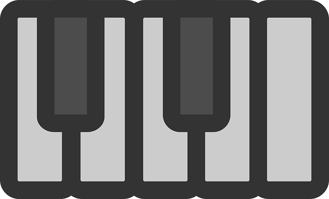 Free download Piano Keys Notes - Free vector graphic on Pixabay free illustration to be edited with GIMP free online image editor