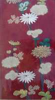 Free download Piece from a Kosode with Chrysanthemums free photo or picture to be edited with GIMP online image editor