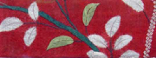 Free download Pieces from a Kosode with Leafy Branches free photo or picture to be edited with GIMP online image editor