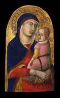 Free download Pietro Lorenzetti, Madonna With Child free photo or picture to be edited with GIMP online image editor