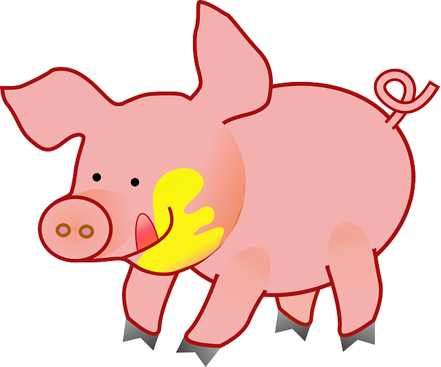 Free download Pig Pink Baby - Free vector graphic on Pixabay free illustration to be edited with GIMP free online image editor