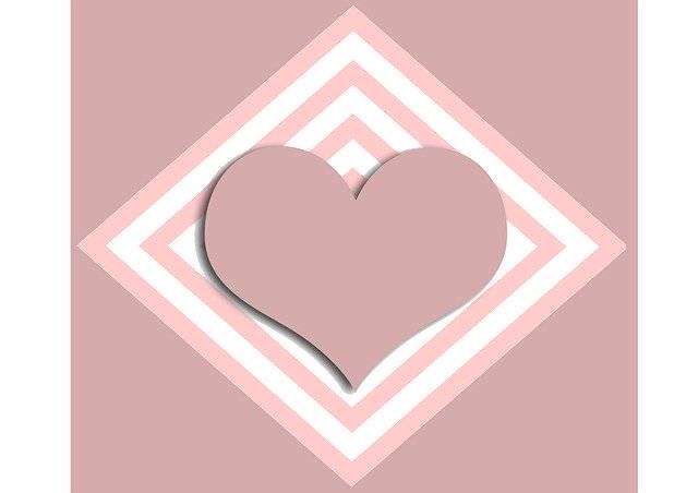 Kostenloser Download Pink Heart Romantic - kostenlose Illustration, die mit dem kostenlosen Online-Bildeditor GIMP bearbeitet werden kann