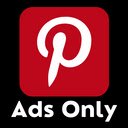 Pinterest Ads Only  screen for extension Chrome web store in OffiDocs Chromium