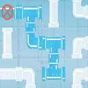 Pipes Flood Puzzle  screen for extension Chrome web store in OffiDocs Chromium