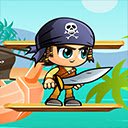 Pirate Run Away Action Game  screen for extension Chrome web store in OffiDocs Chromium