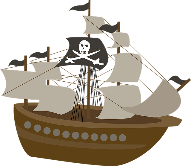 Free download Pirate Ship Kids -  free illustration to be edited with GIMP free online image editor