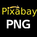 Pixabay PNG  screen for extension Chrome web store in OffiDocs Chromium