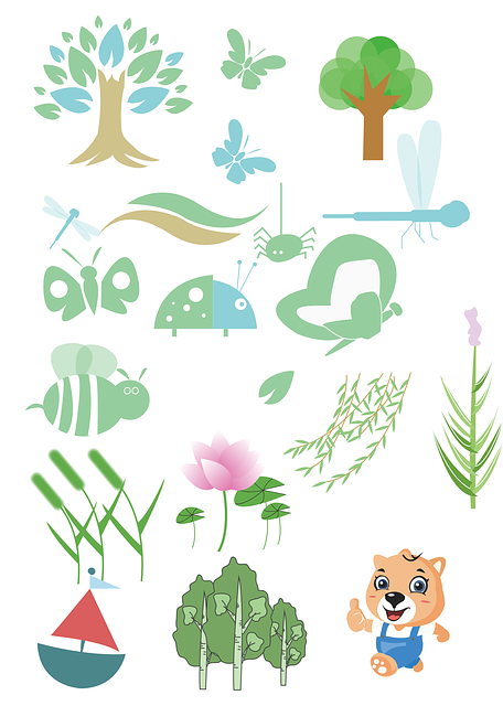 Free download Plant Cubs - Free vector graphic on Pixabay free illustration to be edited with GIMP free online image editor