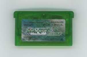 Free download Pocket Monsters Emerald (Nintendo GameBoy Advance, AGB-BPEJ-JPN) Scans free photo or picture to be edited with GIMP online image editor