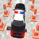 Police Car Parking Game New Tab  screen for extension Chrome web store in OffiDocs Chromium