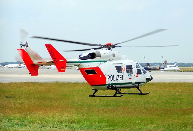 Free download police helicopter bk 117 police free picture to be edited with GIMP free online image editor