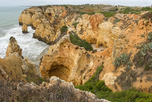 Free download ponta da piedade algarve portugal free picture to be edited with GIMP free online image editor