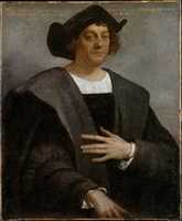 Free download Portrait of a Man, Said to be Christopher Columbus (born about 1446, died 1506) free photo or picture to be edited with GIMP online image editor