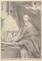 Free download Portrait of Cardinal Richelieu free photo or picture to be edited with GIMP online image editor