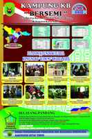 Free download Poster Kampung KB Kalimantan Timur 2018 free photo or picture to be edited with GIMP online image editor