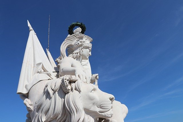 تنزيل مجاني Praça Do Comercio Lisbon Portugal - صورة مجانية أو صورة لتحريرها باستخدام محرر الصور عبر الإنترنت GIMP