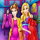 Pregnant Princesses Mall Shopping  screen for extension Chrome web store in OffiDocs Chromium