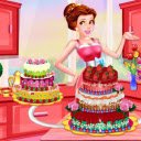 Princess Dede Sweet Cake Decor Game  screen for extension Chrome web store in OffiDocs Chromium