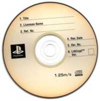 Free download PS1 prototype blank cd-r (scans only) free photo or picture to be edited with GIMP online image editor