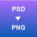 PSD to PNG Converter  screen for extension Chrome web store in OffiDocs Chromium