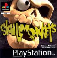 Free download PSX Skullmonkeys - Cover (PAL) free photo or picture to be edited with GIMP online image editor