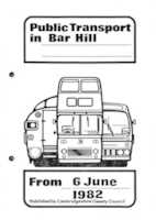 Free download Public Transport In Bar Hill 198206 ( Cambridgeshire County Council) free photo or picture to be edited with GIMP online image editor