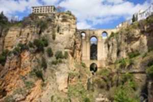 Free download Puente Nuevo Bridge in Ronda, Spain free photo or picture to be edited with GIMP online image editor