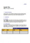 Free download Quality Plan DOC, XLS or PPT template free to be edited with LibreOffice online or OpenOffice Desktop online