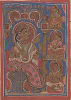 Free download Queen Trisalas Joy (at the Confirmation of Her Conception): Folio from a Kalpasutra Manuscript free photo or picture to be edited with GIMP online image editor