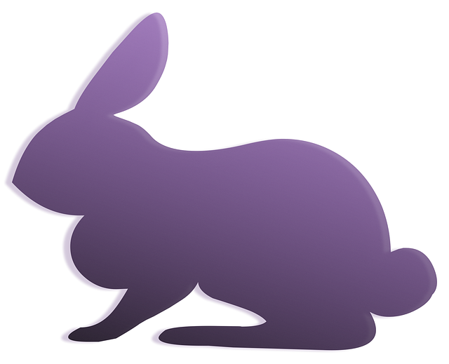 Free download Rabbit Silhouette -  free illustration to be edited with GIMP free online image editor