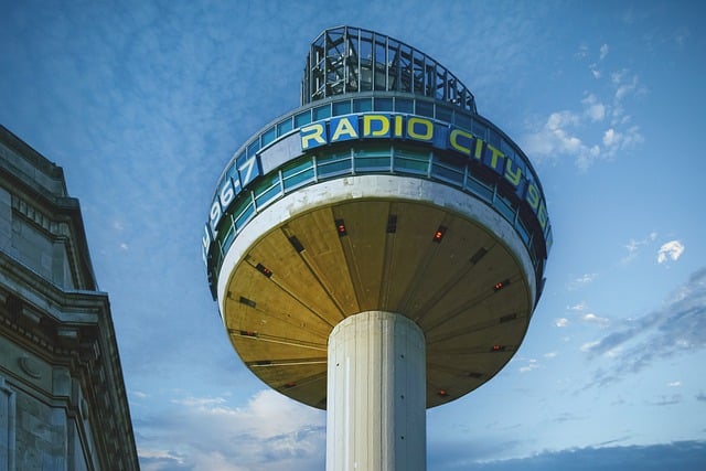 Kostenloser Download von Radio City Tower Tower Architecture, kostenloses Bild zur Bearbeitung mit dem kostenlosen Online-Bildeditor GIMP