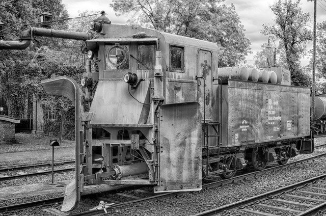 Free download railway locomotive museum snowplow free picture to be edited with GIMP free online image editor