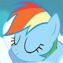 Rainbow Dash Chillin Theme 1.0.1  screen for extension Chrome web store in OffiDocs Chromium