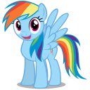 מסך Rainbow Dash Pink Floyd להרחבה Chrome web store ב-OffiDocs Chromium