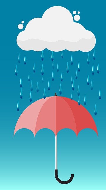 Download grátis Rain Umbrella Background - ilustração grátis para ser editada com o editor de imagens online grátis do GIMP