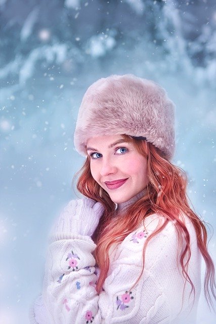 Free download redhead young woman hat beauty free picture to be edited with GIMP free online image editor