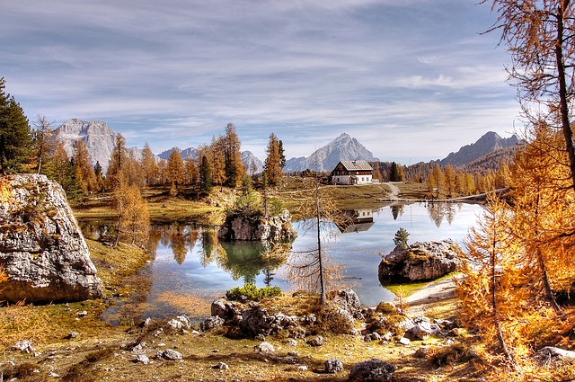 دانلود رایگان عکس rifugio croda da lago dolomites رایگان برای ویرایش با ویرایشگر تصویر آنلاین رایگان GIMP