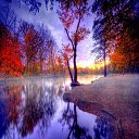 River In Autumn  screen for extension Chrome web store in OffiDocs Chromium