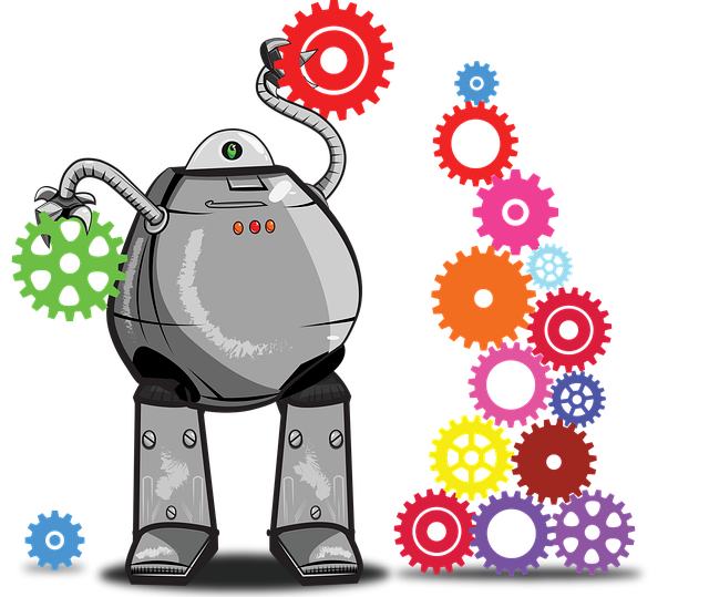 Free download Robot Arms Gears - Free vector graphic on Pixabay free illustration to be edited with GIMP free online image editor