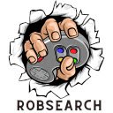 RobSearch New Tab  screen for extension Chrome web store in OffiDocs Chromium