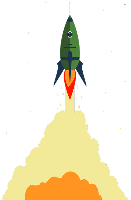 Free download Rocket Flat Space -  free illustration to be edited with GIMP free online image editor