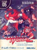 Free download Rockman World 2 (GameBoy) Cart + Manual Only HiRes free photo or picture to be edited with GIMP online image editor