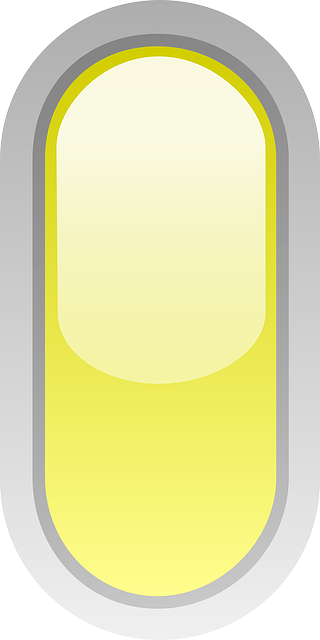 Free download Rounded Yellow Led - Free vector graphic on Pixabay free illustration to be edited with GIMP free online image editor