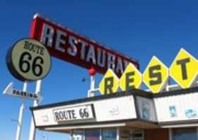Unduh gratis Route 66 di New Mexico foto atau gambar gratis untuk diedit dengan editor gambar online GIMP