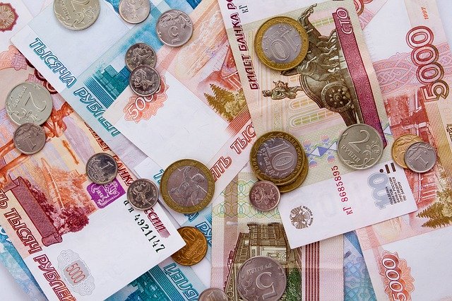 Download grátis Ruble Money Russia - foto ou imagem grátis para ser editada com o editor de imagens online GIMP