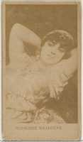 Free download Ruhende Bajadere, from the Actors and Actresses series (N45, Type 8) for Virginia Brights Cigarettes free photo or picture to be edited with GIMP online image editor