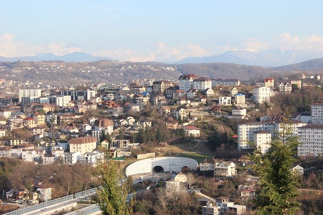 Free download russia city panorama mountains free picture to be edited with GIMP free online image editor