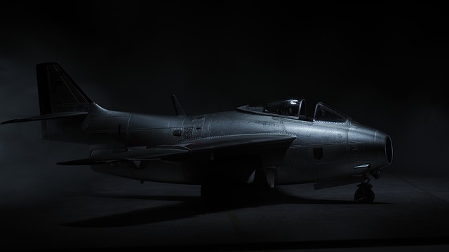 Free download saab29 model airplane light painting free picture to be edited with GIMP free online image editor